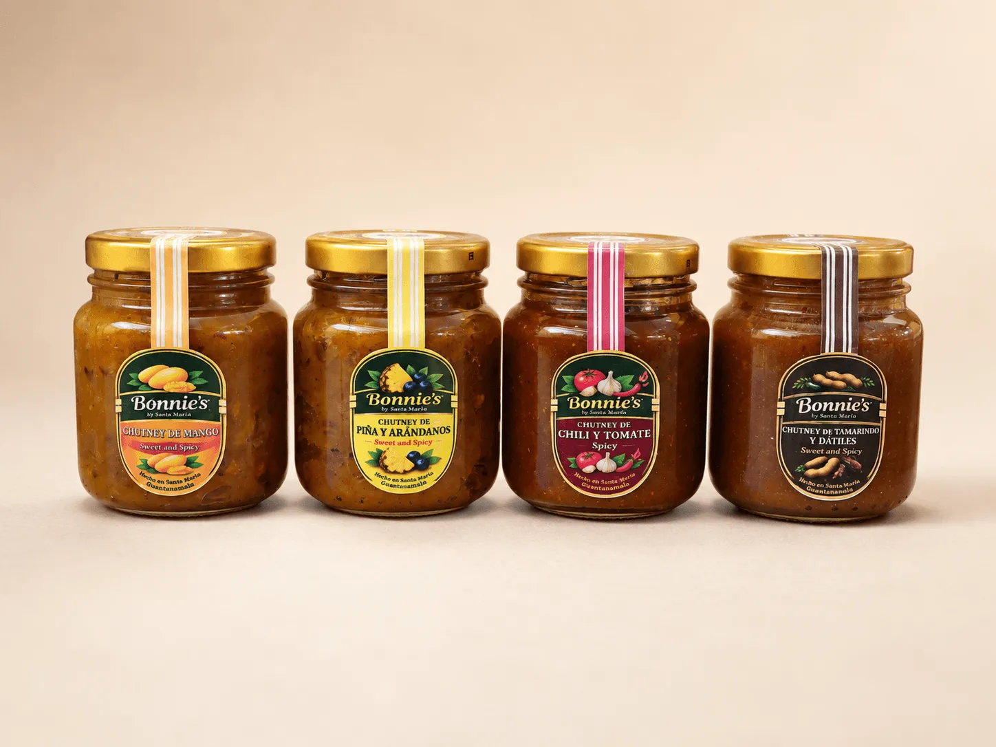 Combo Mini Chutneys x4