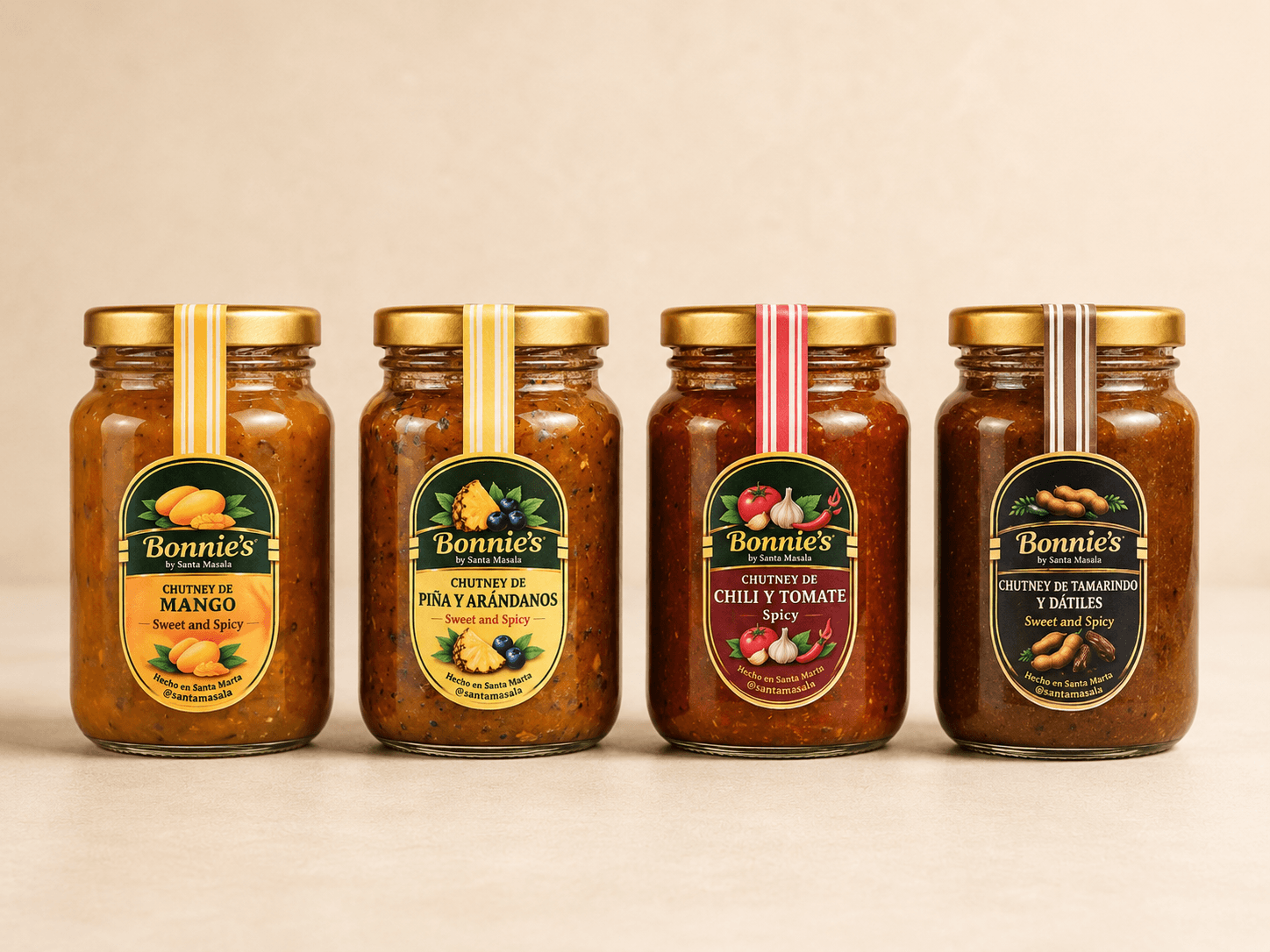Combos de chutneys