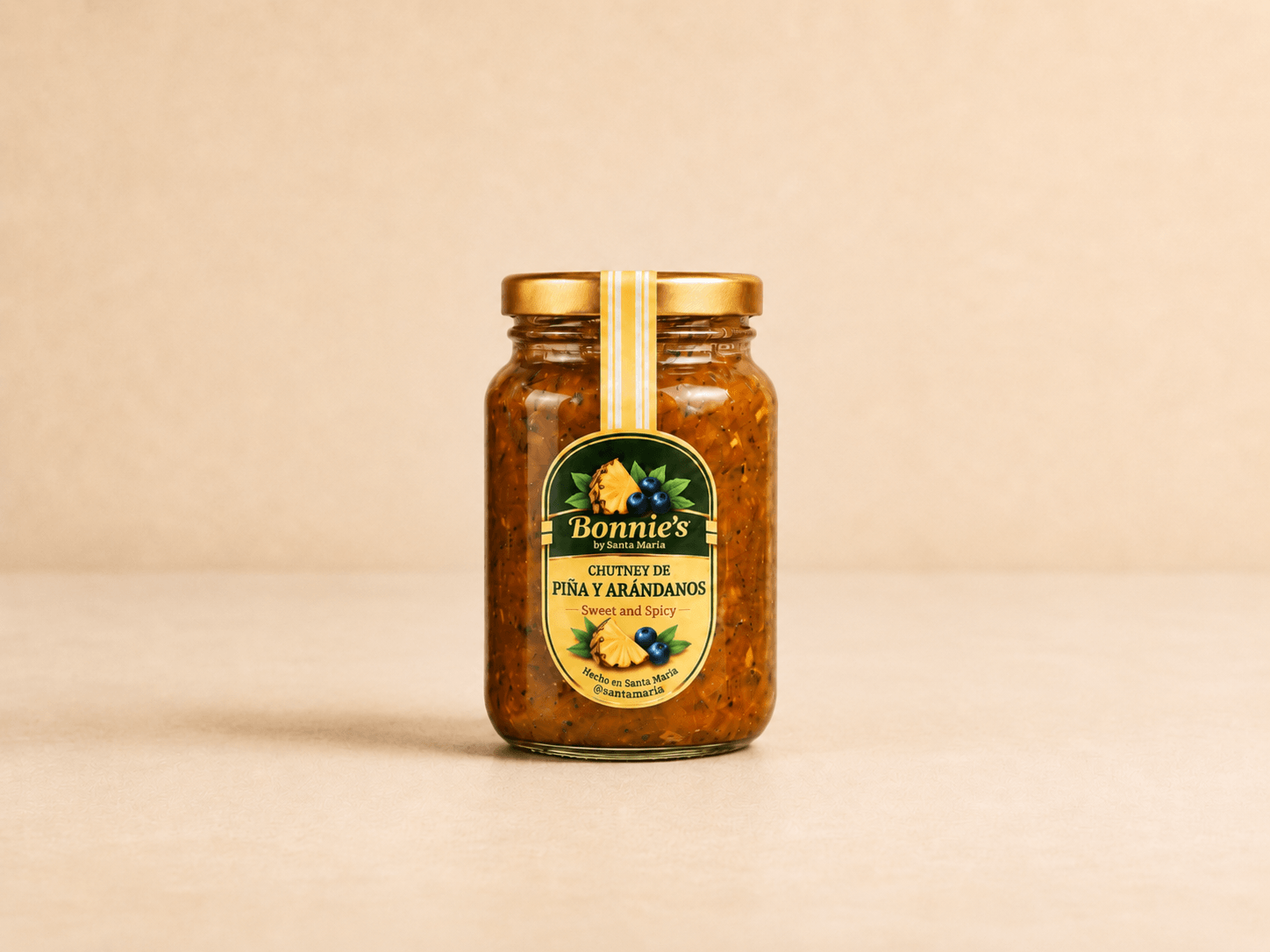 Chutney de Piña y Arándanos