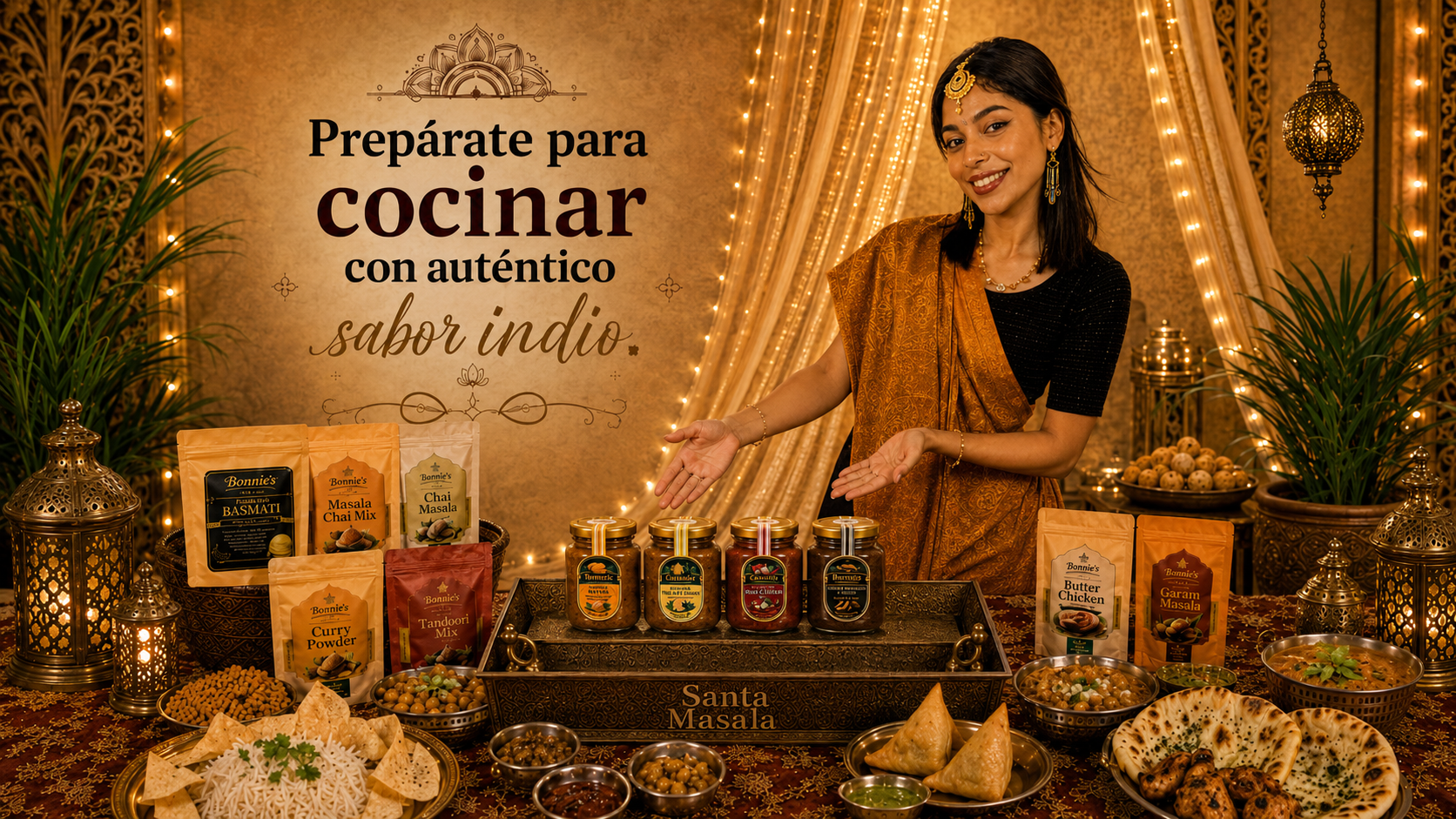 Productos Santa Masala: kits, especias y chutneys artesanales